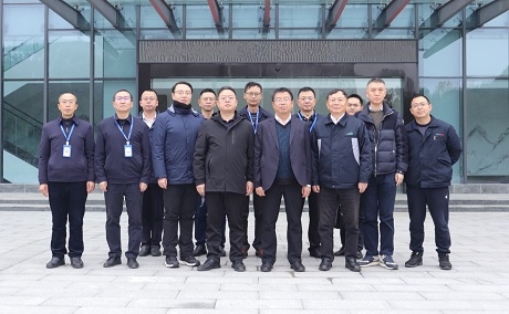 蒋文春率队光临绵阳asiagame公司调研领导工作